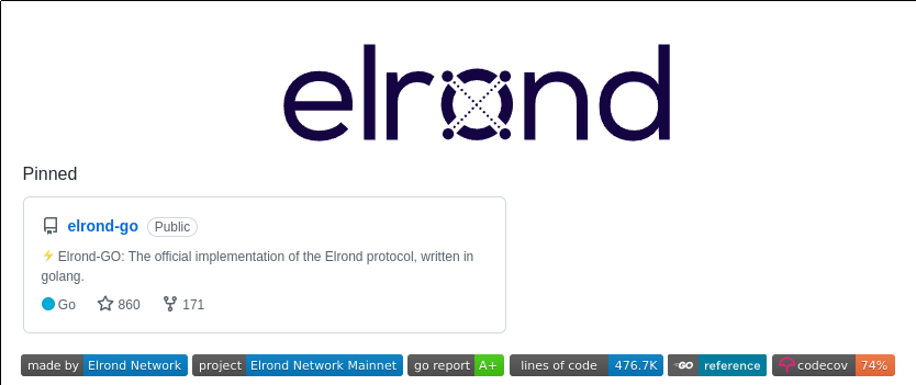 Elrond-go Repository